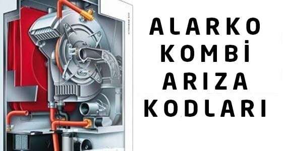 Alarko Kombi Arıza Kodlarıe