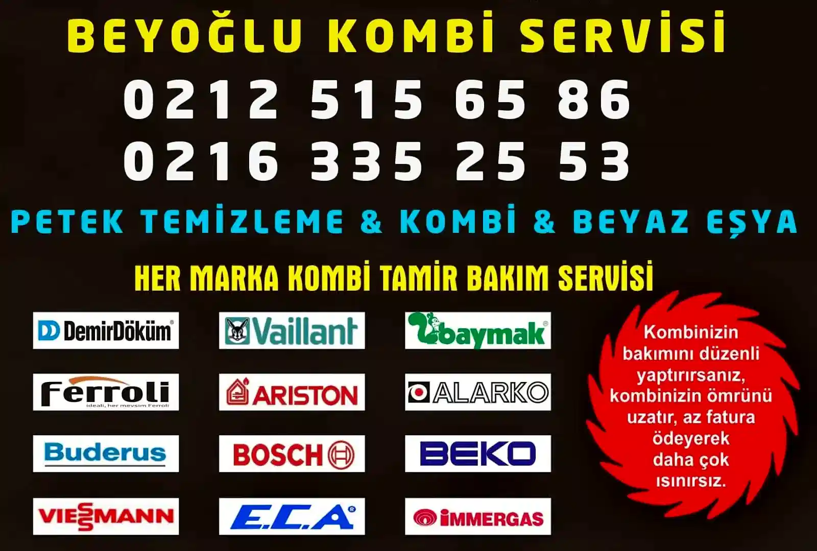 Beyoğlu Kombi Servisi