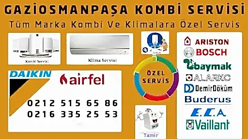 Gaziosmanpaşa Kombi Servisi